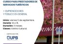 🔊 Comienza este viernes la capacitación en servicios turísticos en Brinkmann