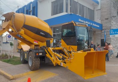 🎥El Municipio adquirió nueva autohormigonera 0km