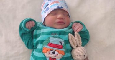 Amadeo nació en el Hospital Municipal de Brinkmann
