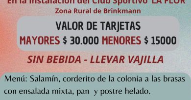 Club La Flor prepara la 11° Fiesta del Corderito