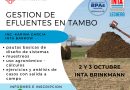 INTA prepara un workshop sobre «Gestión de efluentes»