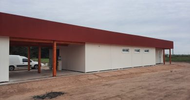 🎥 ACH Construcciones avanza con los nuevos vestuarios y gimnasio en el nuevo predio de Club San Jorge