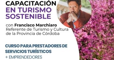 Capacitación en «Turismo Sostenible», con Francisco Marchiaro en Brinkmann