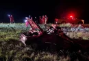Autovía 19: chocaron un camión y un auto, una mujer quedó atrapada