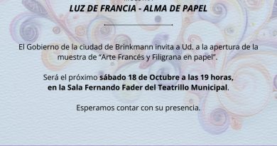 Este sábado «Muestra de Arte Francés y Filigrana en Papel»