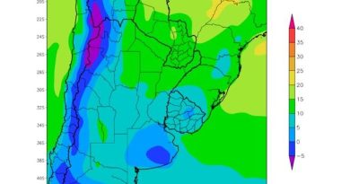 Tiempo loco. Clima: calor intenso en Córdoba y luego, lluvias con brusca caída de la temperatura