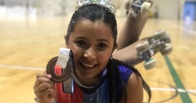 Varias medallas para patinadoras de Club Bertossi en la Copa Nacional de Clubes en Río Segundo