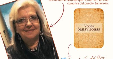 Ebe Baima Cerri presenta su libro «Voces Sanavironas» en el Cabildo de Córdoba