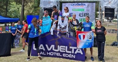 Atletas de Club Bertossi participaron en Chipión, Las Varillas  y en La Vuelta al Hotel Edén en La Falda