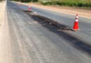Quién controla las obras? – En Balnearia, la ruta nueva ya tiene su primer parche.