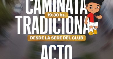 Comienza la fiesta del fútbol infantil – Caminata y Acto Inaugural del 34* Torneo Amistad