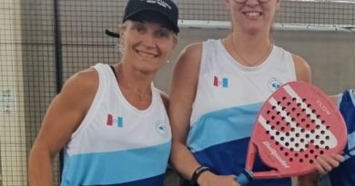 La brinkmanense Andrea Rosso viajó para jugar el «Panamericano de padel» en Asunción del Paraguay