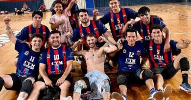 Los varones del Voley de San Jorge a cuartos de final de la Liga San Justo