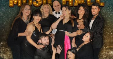 Viudas e hijos del Music Hall de gira: San Francisco, Miramar y Villa Carlos Paz