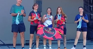 Atletas de Club Bertossi participaron de la Maratón Fiesta Cocoína