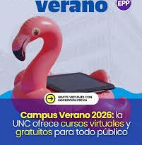 La UNC lanzó su “Campus Verano 2026” con más de 10 cursos gratuitos y virtuales