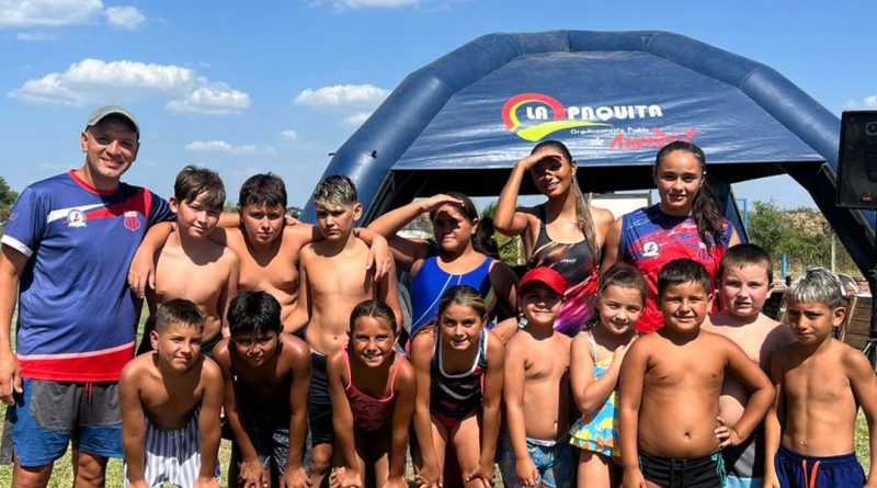 Nadadores de San Jorge finalizaron el calendario clasificatorio y reciben la 1* fecha puntuable de Ansenuza