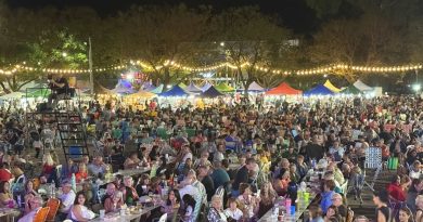 Gran convocatoria en la primera noche de la Fiesta de las Colectividades