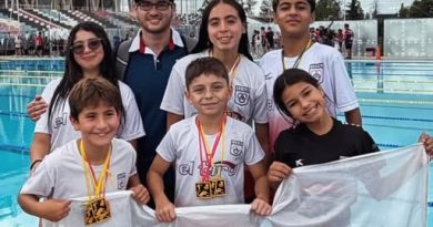 Nadadores de Tiro Federal destacados en el «Torneo Federalísimo» en el Kempes