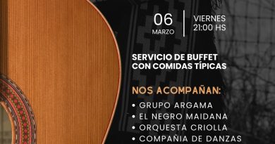 Gran Peña Folklórica en La Vieja Casona.