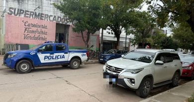 Morteros: Secuestran camioneta con pedido de secuestro en poder de un jujeño