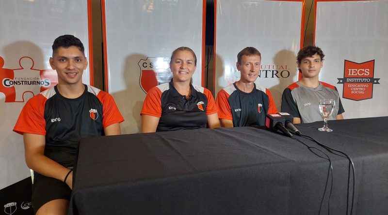 Centro Social presentó el plantel de profesores del básquet