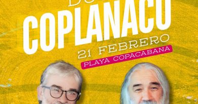 El Dúo Coplanacu en Playa Copacabana en Miramar de Ansenuza