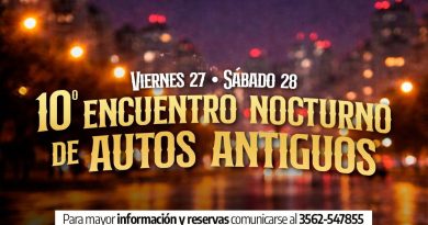 Se viene el 10* Encuentro Nocturno de Clásicos en Morteros