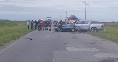 Una persona falleció en accidente en Ruta Prov. 3 en Las Varillas