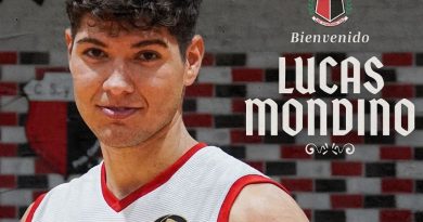 Lucas Mondino confirmado en el básquet de Centro