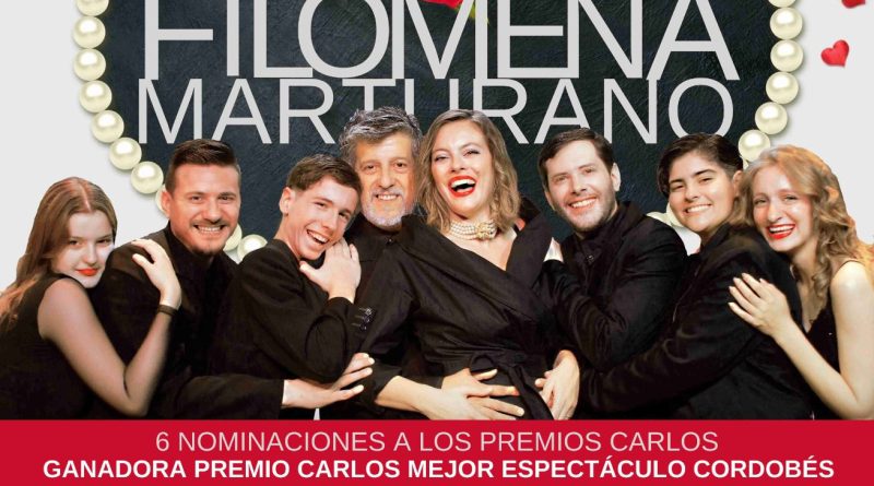 🎭Cambio de horario: Filomena Marturano estrena este sábado!