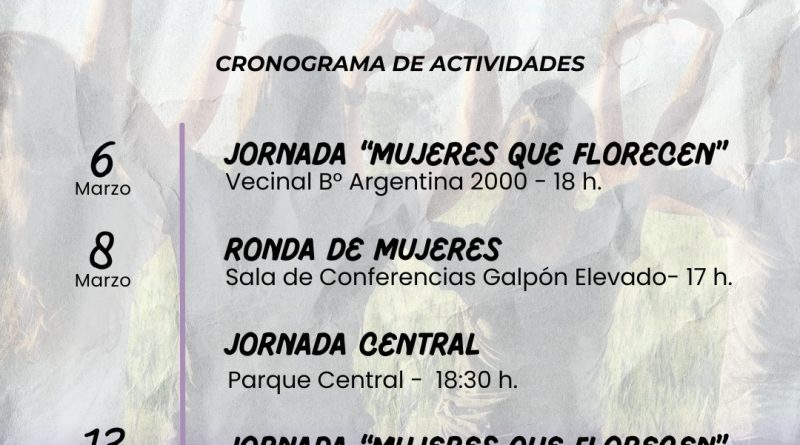 ¡Comenzó marzo, el Mes de la Mujer!