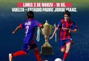 Este lunes se juegan «la vuelta» de la Copa Brinkmann 2026