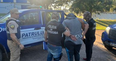 Desarticulan banda organizada dedicada a delitos rurales tras múltiples allanamientos en Morteros, Colonia Marina  y Frontera